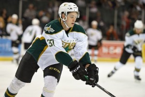 Mattias Janmark wasn't thinking about the Calder Trophy last season in Texas (Credit: Michael Connell/Texas Stars Hockey)