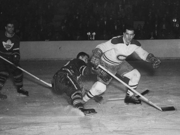 Maurice Richard of the Montreal Canadiens