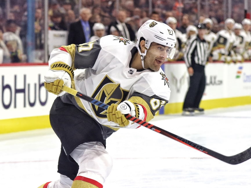 Alec Martinez took a skate to the face last night. HC Peter DeBoer