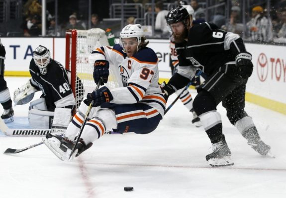 Edmonton Oilers Connor McDavid Los Angeles Kings Jake Muzzin