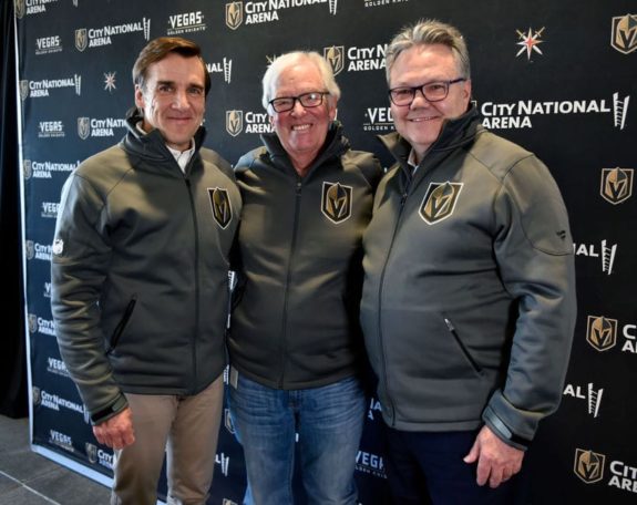 Vegas Golden Knights George McPhee Bill Foley Kelly McCrimmon