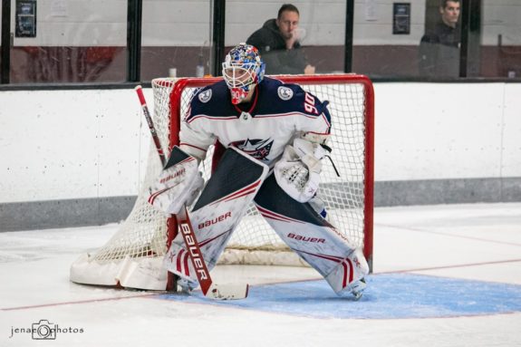 Elvis Merzlikins Columbus Blue Jackets