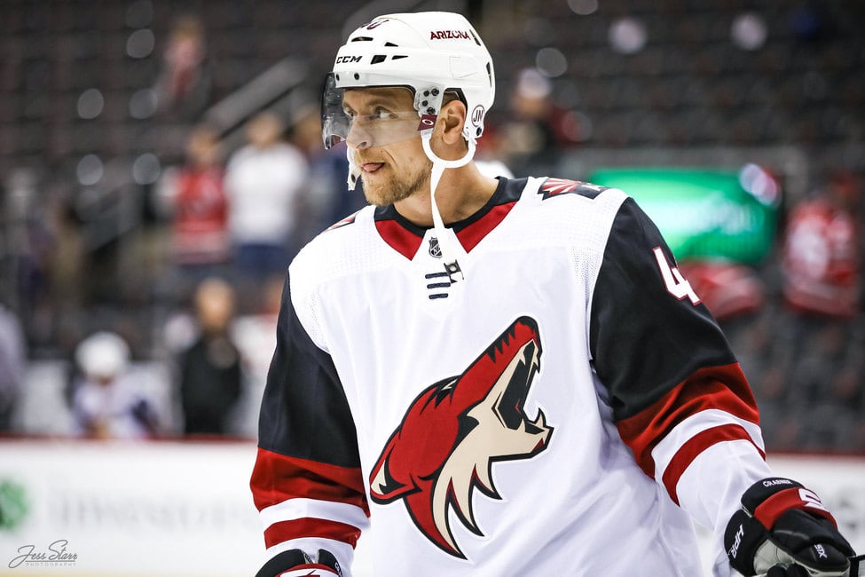 Arizona Coyotes' Michael Grabner Could 