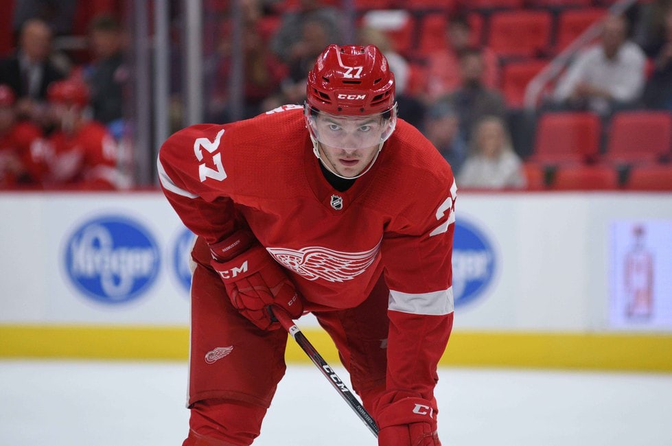 Detroit Red Wings: Michael Rasmussen’s Confidence Matching His Size
