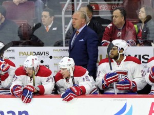 Montreal Canadiens head coach Michel Therrien