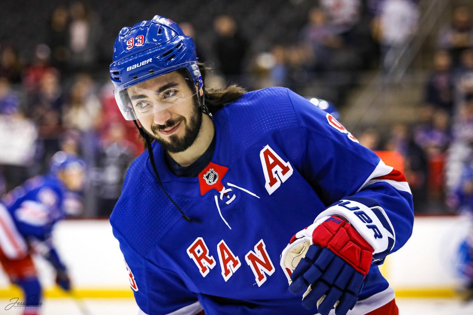 Mika Zibanejad New York Rangers