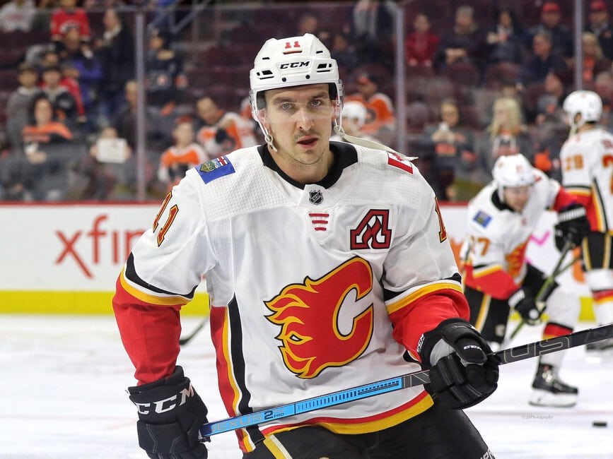 Mikael Backlund Calgary Flames