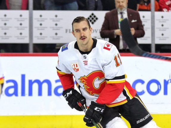 Mikael Backlund Calgary Flames Playoff Hopes Second Line Centre Scoring Depth