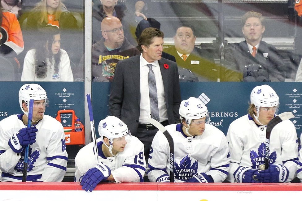 Mike Babcock Toronto Maple Leafs