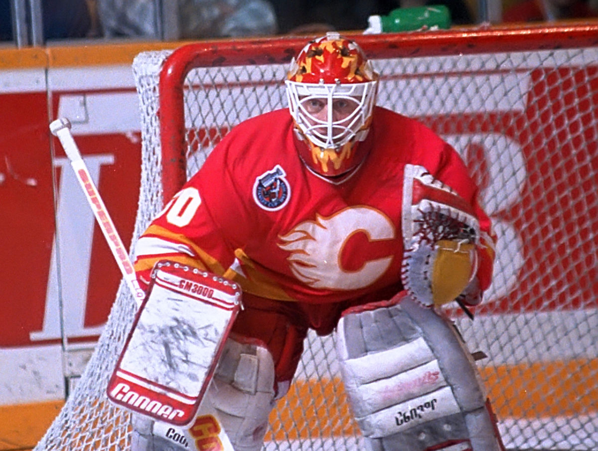 Mike Vernon Calgary Flames