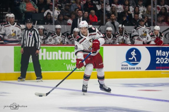 Detroit Red Wings prospect Moritz Seider.