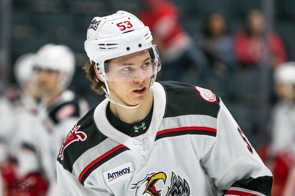 Red Wings' sources of hope: Moritz Seider and Lucas Raymond - The
