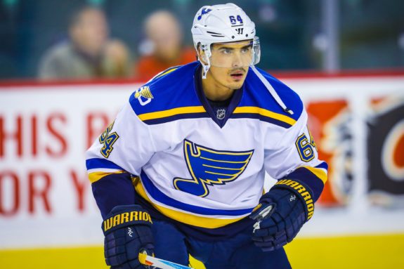 (Sergei Belski-USA TODAY Sports) Nail Yakupov enjoyed a nice little surge upon arriving in St. Louis, but he's since fallen out of favour there too. Vegas might be willing to give him one last chance.