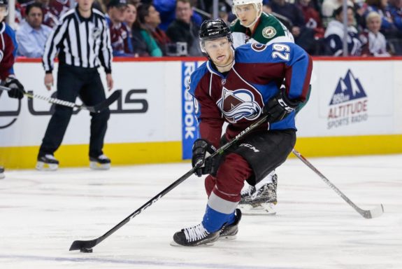 Colorado Avalanche center Nathan MacKinnon