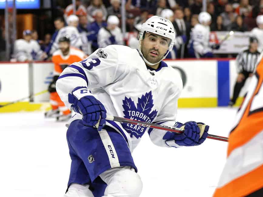 SEE IT: Nazem Kadri rips out a piece of Joe Thornton's beard in