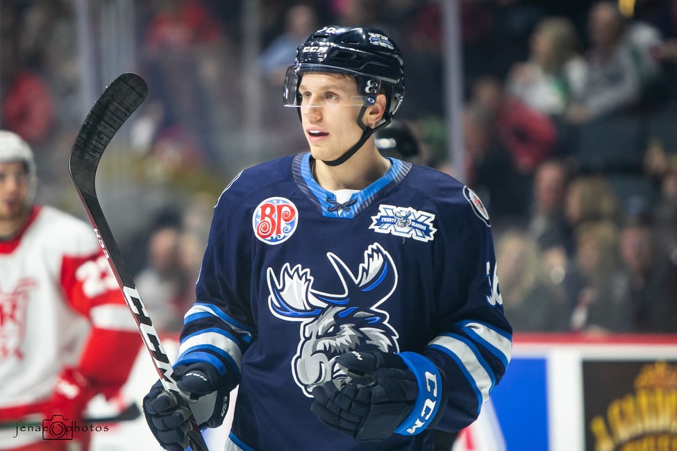 Moose Well-Represented on Jets Young Stars Team - Manitoba Moose