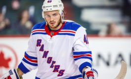 Brendan Lemieux Battling Way into Key Role for Rangers