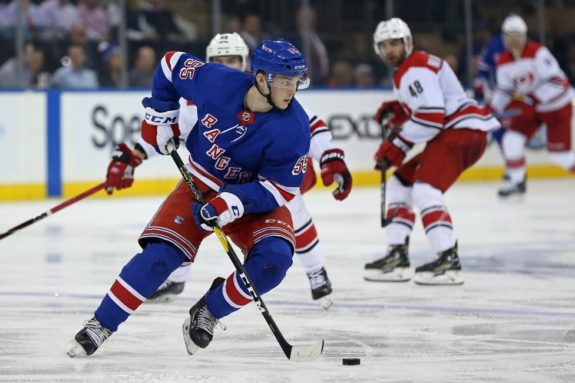 New York Rangers Ryan Lindgren