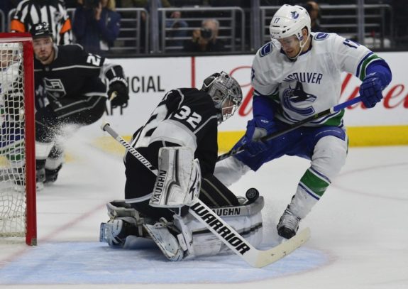 Canucks center Nic Dowd