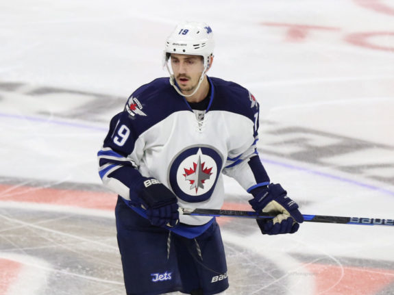 Winnipeg Jets forward Nic Petan