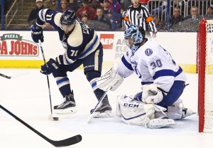 Playoffs in Tampa Bay feature Ben Bishop in net.