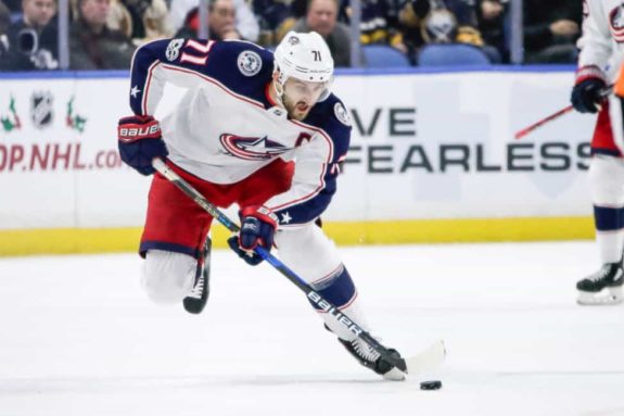 Blue Jackets Center Nick Foligno