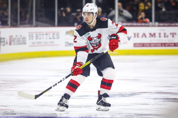 Nick Merkley Binghamton Devils