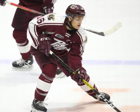 Nick Robertson Peterborough Petes