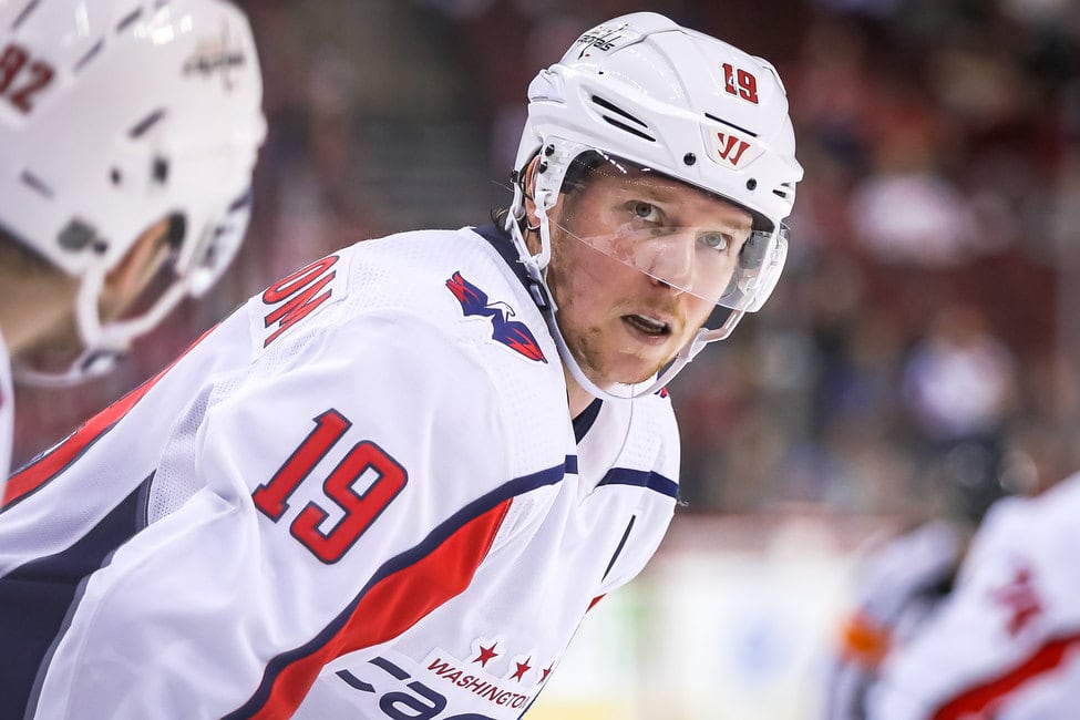 Nicklas Backstrom Hockey Player A Swedish For Washington Capitals