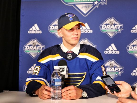 Nikita Alexandrov St. Louis Blues Draft