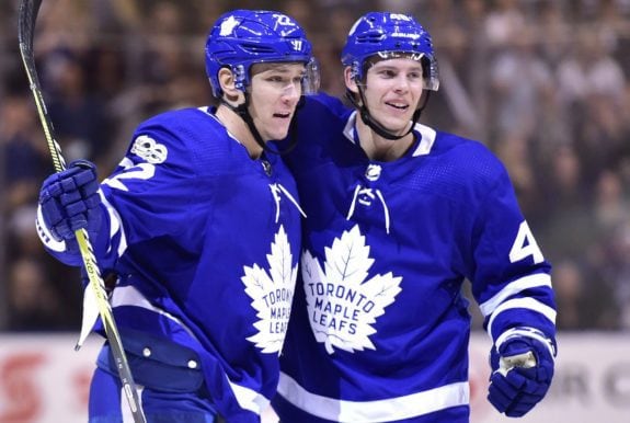 Toronto Maple Leafs Nikita Zaitsev Calle Rosen