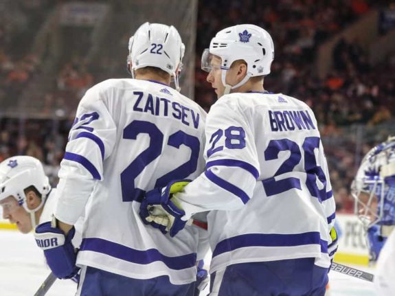 Nikita Zaitsev, Connor Brown, Maple Leafs