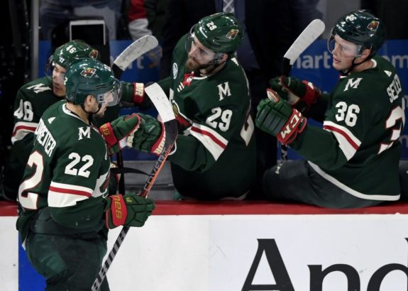 Minnesota Wild Jared Spurgeon Greg Pateryn Nick Seeler Nino Niederreiter