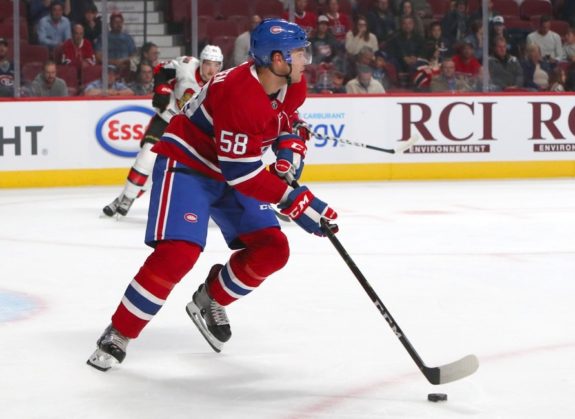 Montreal Canadiens defenseman Noah Juulsen
