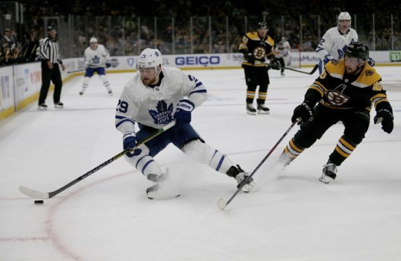 Toronto Maple Leafs William Nylander Boston Bruins Matt Grzelcyk