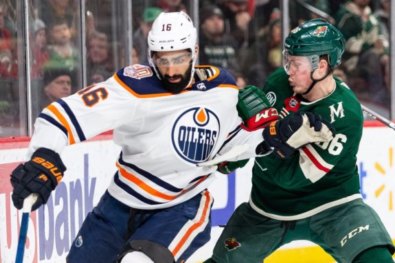 Edmonton Oilers Jujhar Khaira Minnesota Wild Nick Seeler