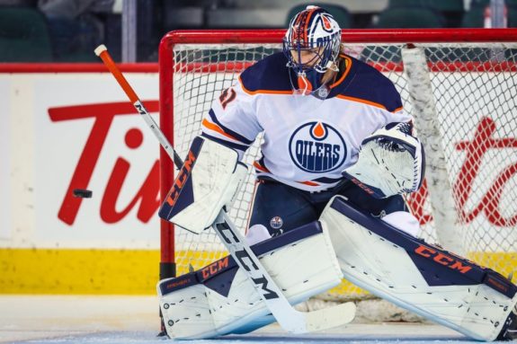 Edmonton Oilers Mike Smith