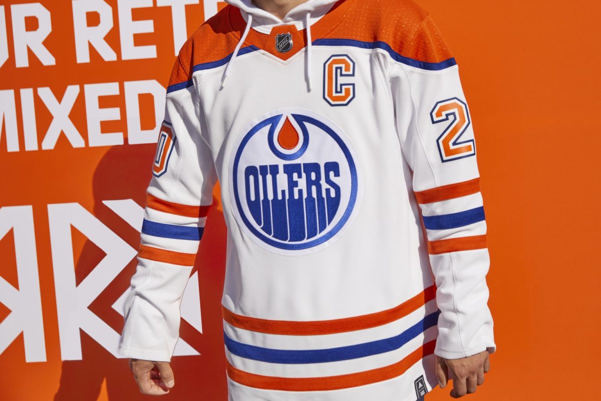 Edmonton Oilers Reverse Retro jersey