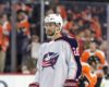 Bjorkstrand Scores Twice, Rallies Blue Jackets Over Rangers 2-1