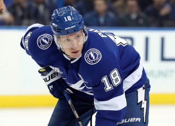 Lightning left wing Ondrej Palat