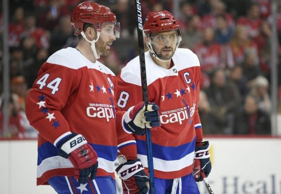 Washington Capitals Alex Ovechkin Brooks Orpik