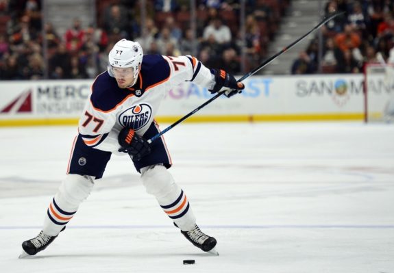 Oilers defenseman Oscar Klefbom