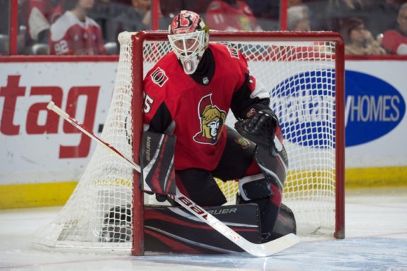 Ottawa Senators Marcus Hogberg