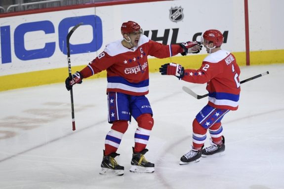 Washington Capitals Alex Ovechkin Matt Niskanen