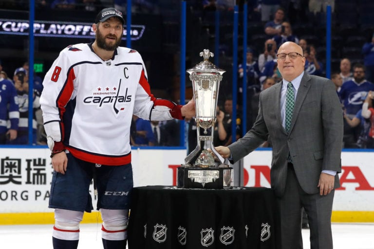 History of the Prince of Wales Trophy and the Clarence Campbell Bowl