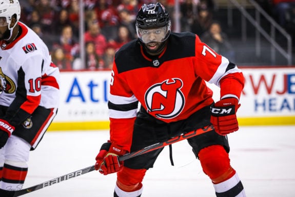 P.K. Subban New Jersey Devils