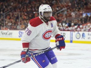 P.K. Subban is one of the most exhilarating players to watch in the NHL. (Amy Irvin/The Hockey Writers).
