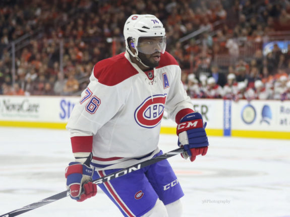 Ex-Montreal Canadiens defenseman P.K. Subban - 