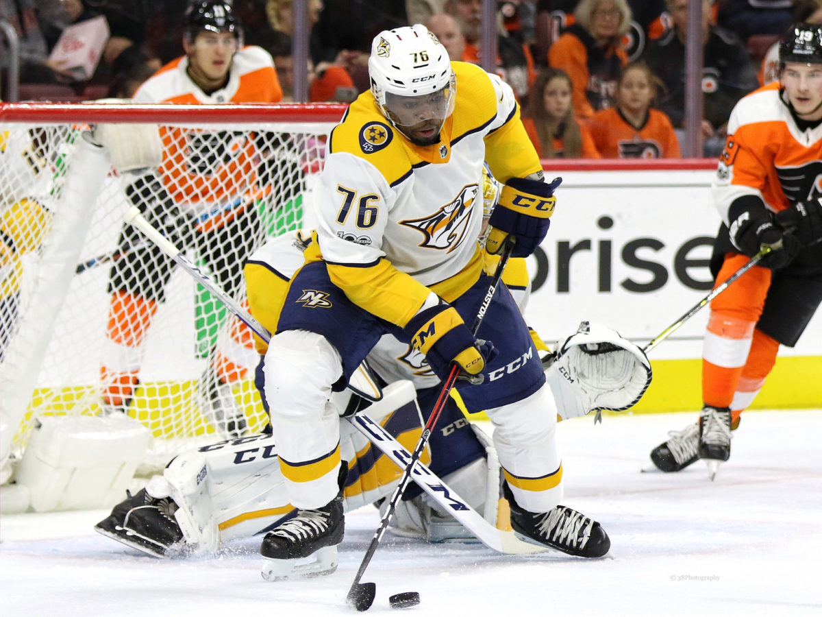 PK Subban Predators