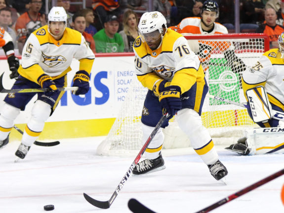 PK Subban, Nashville Predators